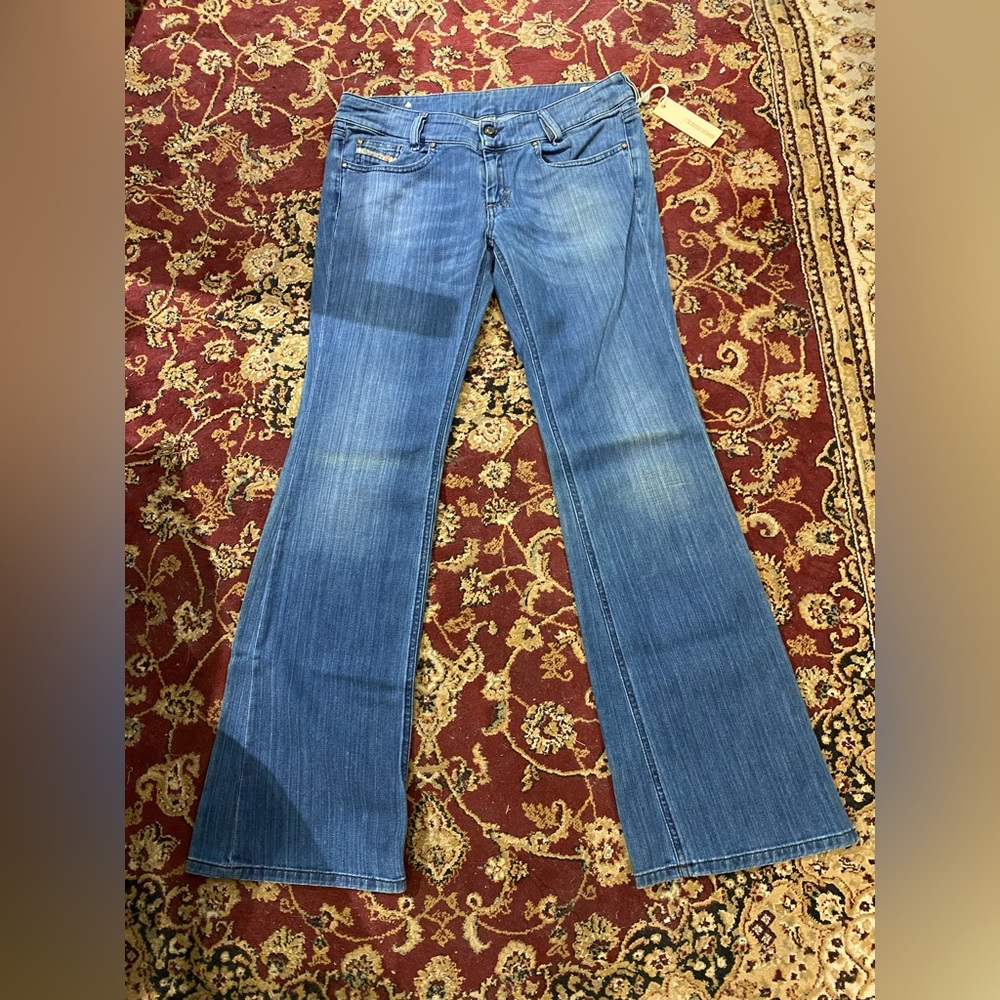 Diesel Women's Blue Flare Jeans
